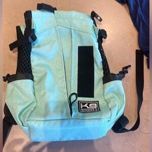 K9 Sport Sack Air Dog Carrier Backpack size XS mint green aqua hiking travel